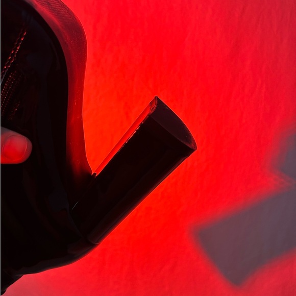 STEVE MADDEN Glossy Black Mini Boot - Picture 8 of 10